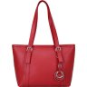 Красная женская сумка из натуральной кожи с длинными ручками Issa Hara Ирена-05 (27001) - 1