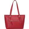 Червона жіноча сумка з натуральної шкіри з довгими ручками Issa Hara Ірена-05 (27001) - 2