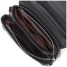 Класична жіноча сумка середнього розміру з натуральної шкіри чорного кольору Vintage 2422291 - 4