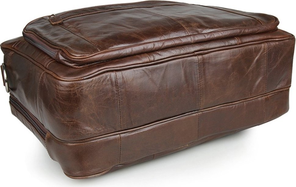 Велика ділова сумка для ноутбука до 16 дюймів з натуральної шкіри VINTAGE STYLE (14371)