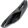 Мужская сумка-слинг через плечо из гладкой кожи черного цвета Vintage (20204) - 4