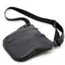 Черная мужская сумка-слинг через плечо с многофункциональными карманами TARWA (19640) - 7