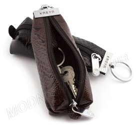 Оригинальная лаковая ключница под кожу змеи KARYA (40017)