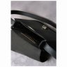 Кожаная женская бохо-сумка черного цвета BlankNote Лилу (12624) - 7
