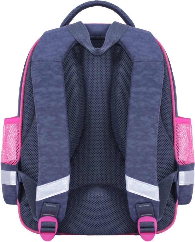 Шкільний рюкзак для дівчаток із текстилю з принтом Bagland (53428)