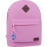 Розовый рюкзак из качественного текстиля на молнии Bagland (53728) - 1