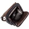 Черный женский рюкзак из прочного текстиля Vintage (20194) - 10