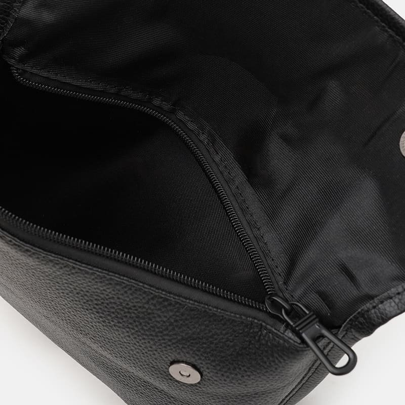 Стильная вместительная женская сумка из натуральной кожи флотар черного цвета Borsa Leather 94628 фото №6 Стильная вместительная женская сумка из натуральной кожи флотар черного цвета Borsa Leather 94628 modnotak фото №6