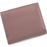 Шкіряний гаманець невеликого розміру в пудровим кольорі Marco Coverna (18889) - 3