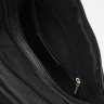 Середня жіноча сумка чорного кольору із зернистої шкіри з однією лямкою на плече Keizer (21273) - 6