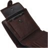 Мужской кожаный кошелек вертикального типа в коричневом цвете Horse Imperial 66228 - 6