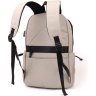 Светло-серый универсальный рюкзак из текстиля Vintage (20624) - 2