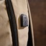 Светло-серый универсальный рюкзак из текстиля Vintage (20624) - 7
