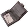 Вертикальний шкіряний гаманець з тисненням під крокодила KARYA (0957-57) - 5