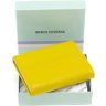 Жовтий жіночий гаманець невеликого розміру з натуральної шкіри Marco Coverna 68628 - 8