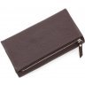 Просторий гаманець коричневого кольору з натуральної шкіри Tony Bellucci (12440) - 5