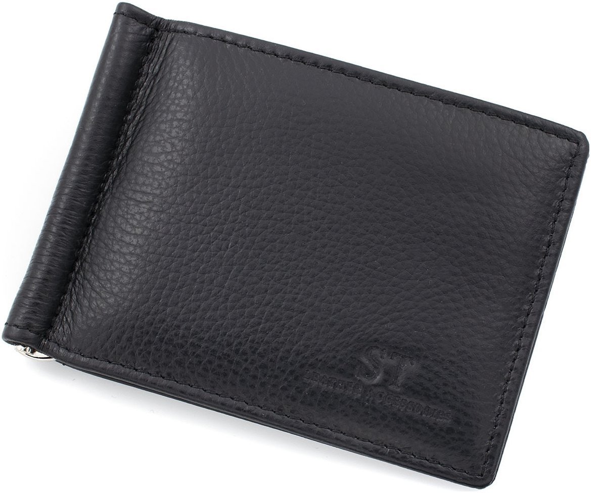 Кожаный зажим для денег, карт и мелочи - ST Leather 69728