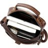 Повседневная мужская сумка с ручкой и ремнем на плечо VINTAGE STYLE (14700) - 6