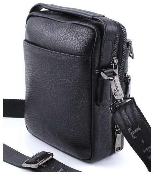 Небольшая мужская кожаная сумочка с ручкой H.T Leather (10244) фото №2 Небольшая мужская кожаная сумочка с ручкой H.T Leather (10244) modnotak фото №2