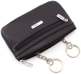 Ключница на молнии из гладкой кожи KARYA (435-1)
