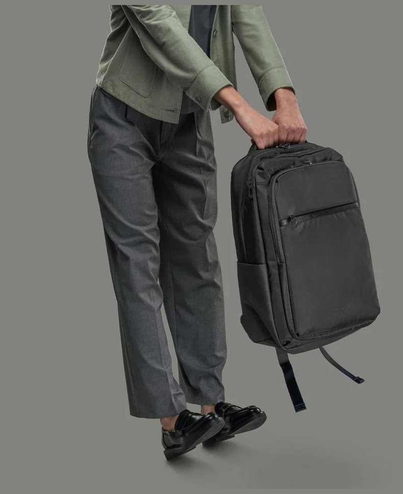 Нейлоновый рюкзак на каждый день для ноутбука до 15" Tucano Martem черного цвета 103529 modnotak фото №2