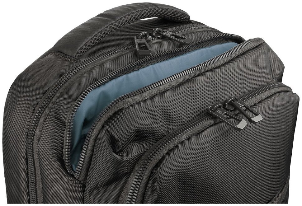 Нейлоновый рюкзак на каждый день для ноутбука до 15" Tucano Martem черного цвета 103529 modnotak фото №7