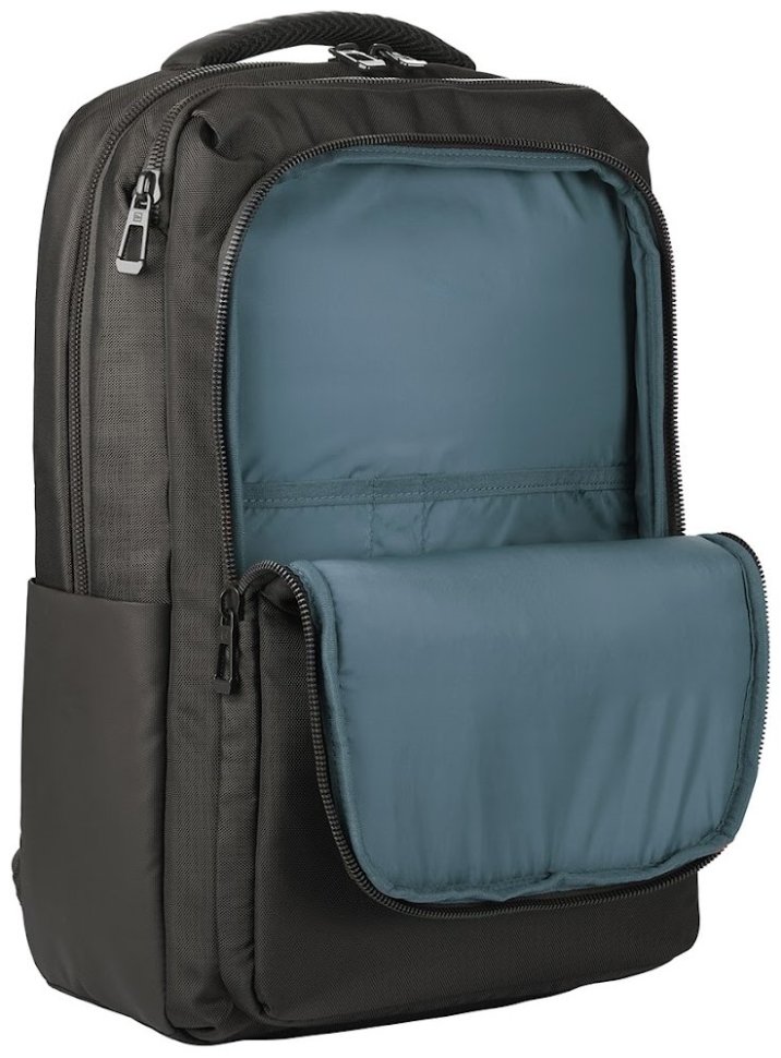 Нейлоновый рюкзак на каждый день для ноутбука до 15" Tucano Martem черного цвета 103529 modnotak фото №8