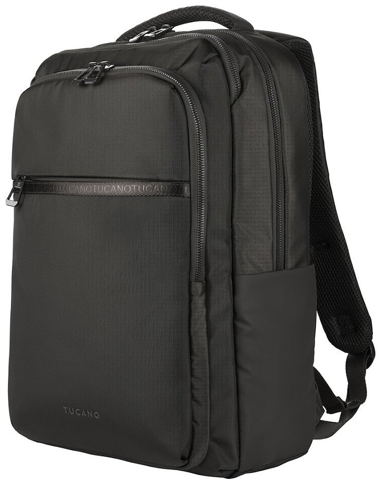 Нейлоновый рюкзак на каждый день для ноутбука до 15" Tucano Martem черного цвета 103529 modnotak фото №11