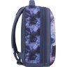 Текстильный рюкзак для школьников в сером цвете с принтом Bagland (53829) - 2
