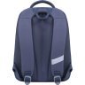 Текстильний рюкзак для школярів у сірому кольорі з принтом Bagland (53829) - 3