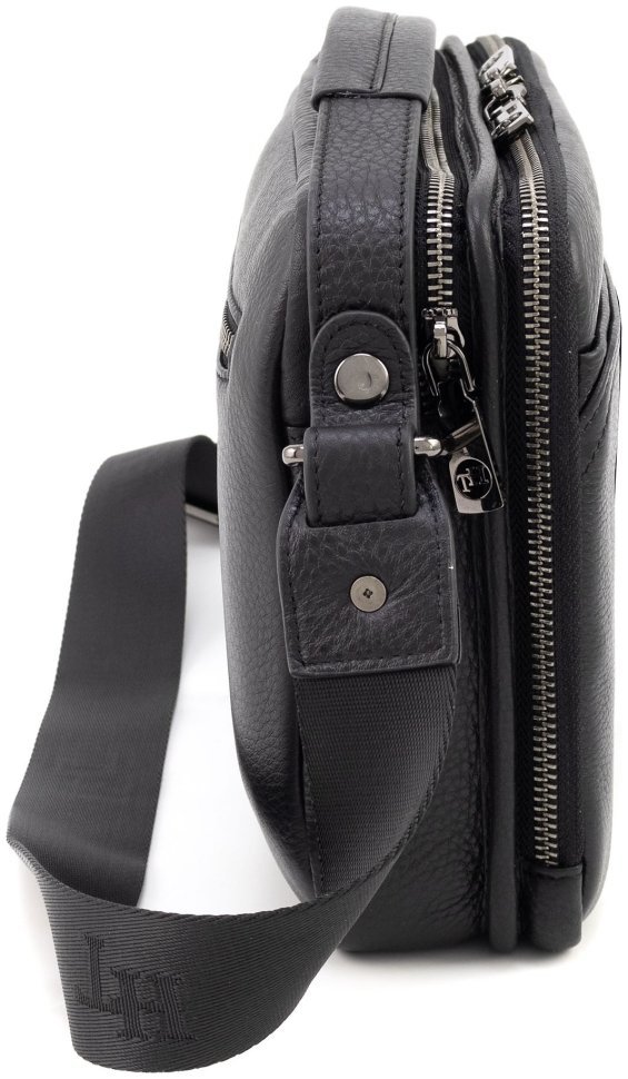 Мужская горизонтальная кожаная сумка с отделением под карточки H.T Leather (18773) фото №2 Мужская горизонтальная кожаная сумка с отделением под карточки H.T Leather (18773) modnotak фото №2