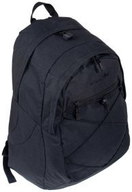 Мужской текстильный рюкзак на два вместительный отделения Borderline JBBP194L черного цвета 94429 (35 литров)