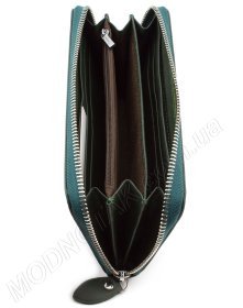 Жіночий шкіряний гаманець на блискавки з ремінцем на руку ST Leather (17290)