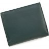 Темно-зелений гаманець з натуральної шкіри з фіксацією Marco Coverna (18890) - 3