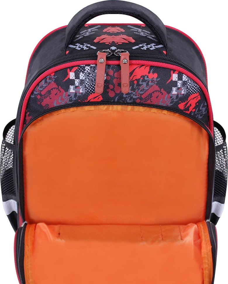 Місткий текстильний рюкзак для школи з принтом Bagland (55329)