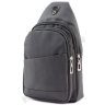 Повседневная сумка-рюкзак серого цвета Bags Collection (10720) - 4