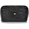 Женская косметичка из натуральной кожи с текстурой под крокодила на молнии Desisan 106729 modnotak фото - 1