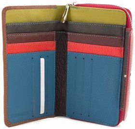 Стильний жіночий гаманець з відділенням на блискавці ST Leather (16043)