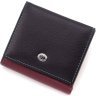 Невеликий різнобарвний жіночий гаманець із фактурної шкіри ST Leather 1767229