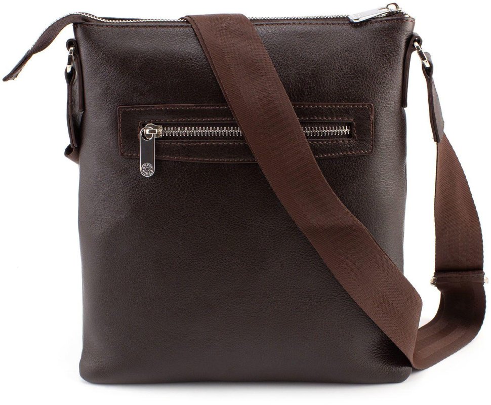 Коричневая мужская сумка-планшет KARYA (0677-39)