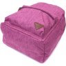 Жіночий текстильний рюкзак фіолетового кольору для міста Vintage 2422243 - 3
