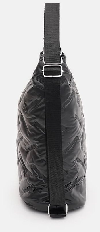 Удобная женская сумка из качественного полиэстера черного цвета Monsen 88829 modnotak фото №4