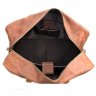 Матовая дорожная сумка большого размера из натуральной кожи под винтаж John McDee (19712) - 7