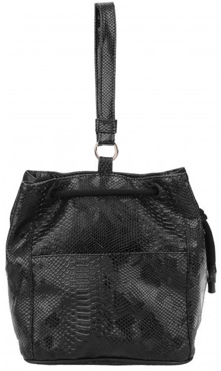 Жіноча сумка-шоппер зі шкірозамінника з принтом під рептилію Monsen (15690)