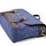 Яркий мужской портфель из текстиля с кожаными вставками TARWA (19921) - 5