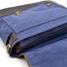 Яркий мужской портфель из текстиля с кожаными вставками TARWA (19921) - 6