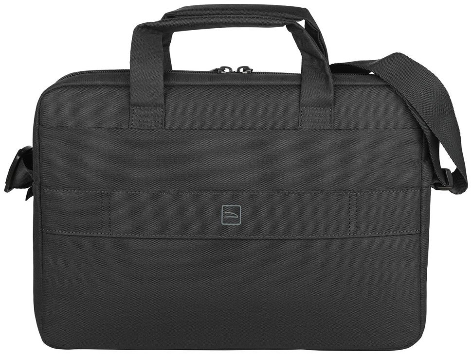 Текстильная сумка для ноутбука до 14" через плечо Tucano Star черного цвета 103630 modnotak фото №3