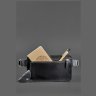 Черная поясная сумка из натуральной кожи BlankNote Dropbag Maxi (12687) - 6