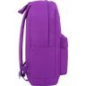 Яскравий фіолетовий рюкзак із текстилю на змійці Bagland (53730) - 2