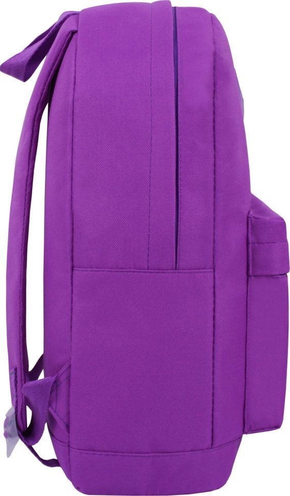 Яскравий фіолетовий рюкзак із текстилю на змійці Bagland (53730)